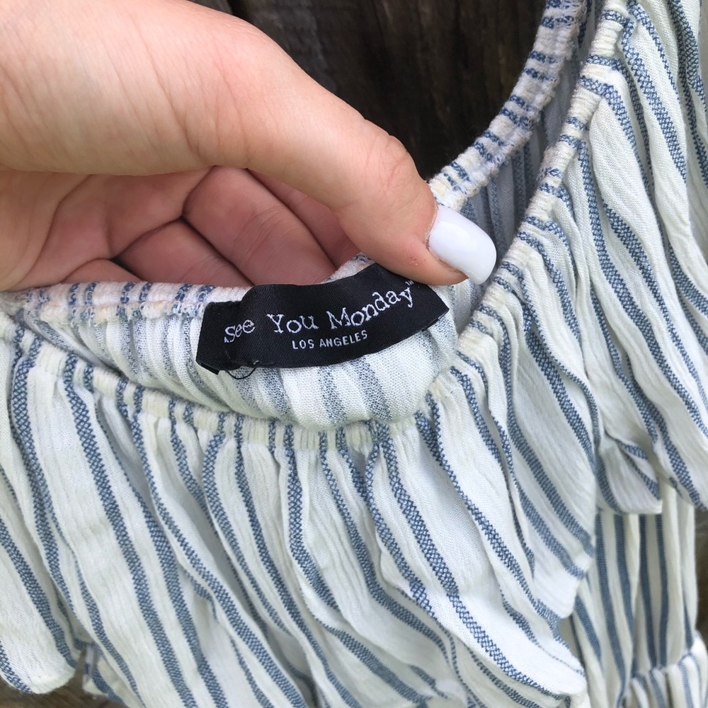 Striped romper - Picture 4 of 5